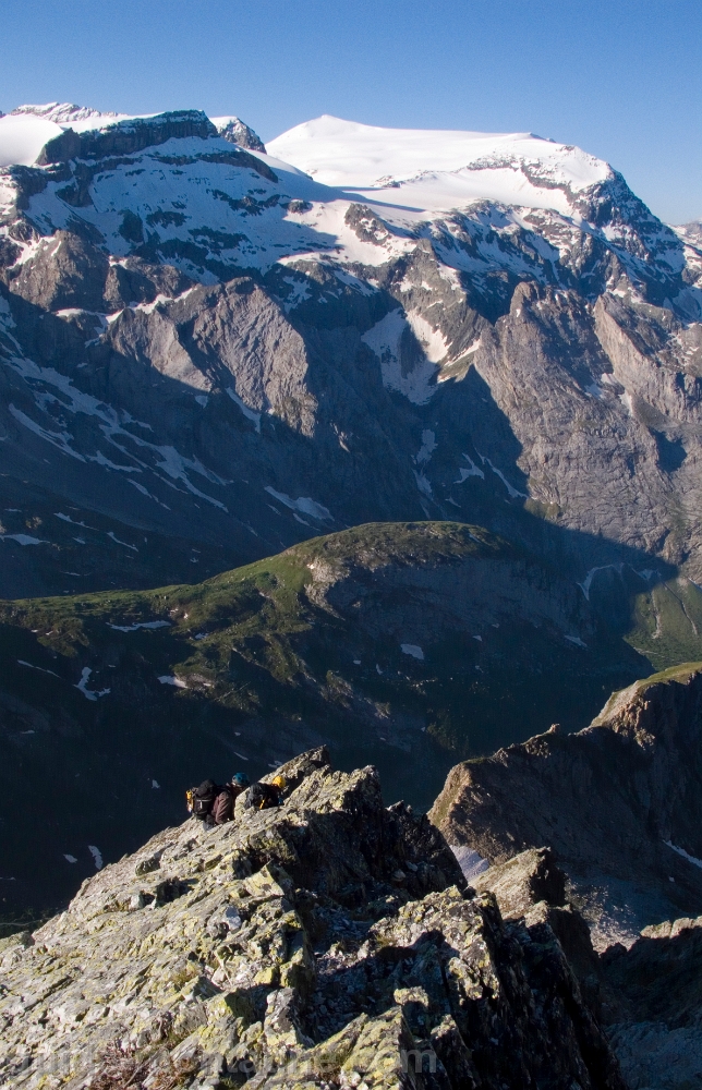 Arete sud de Creux noir 1